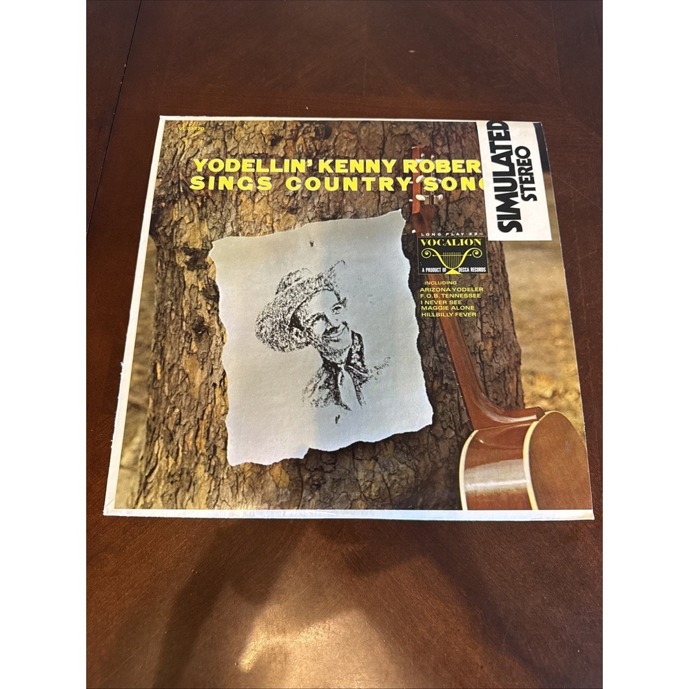 YODELLIN' KENNY ROBERTS: sings country songs VOCALION 12" LP 33 RPM